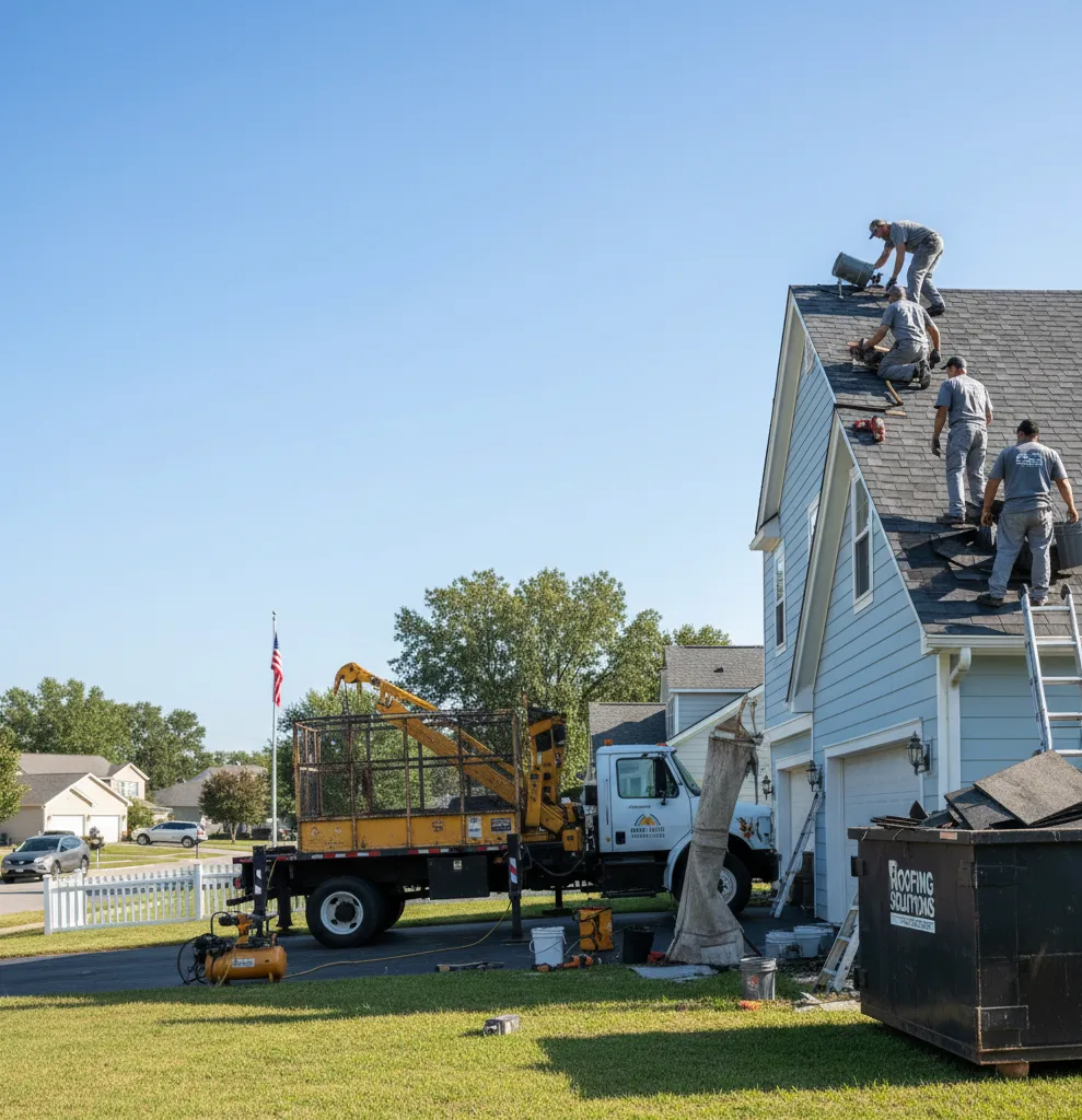 Roof Repair in Cunningham